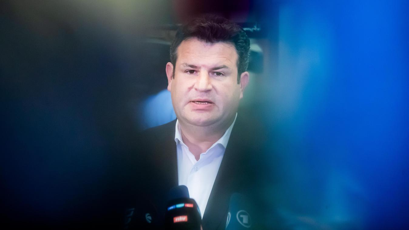 <p>Der deutsche Bundesarbeitsminister Hubertus Heil verteidigt das Bürgergeld.</p>