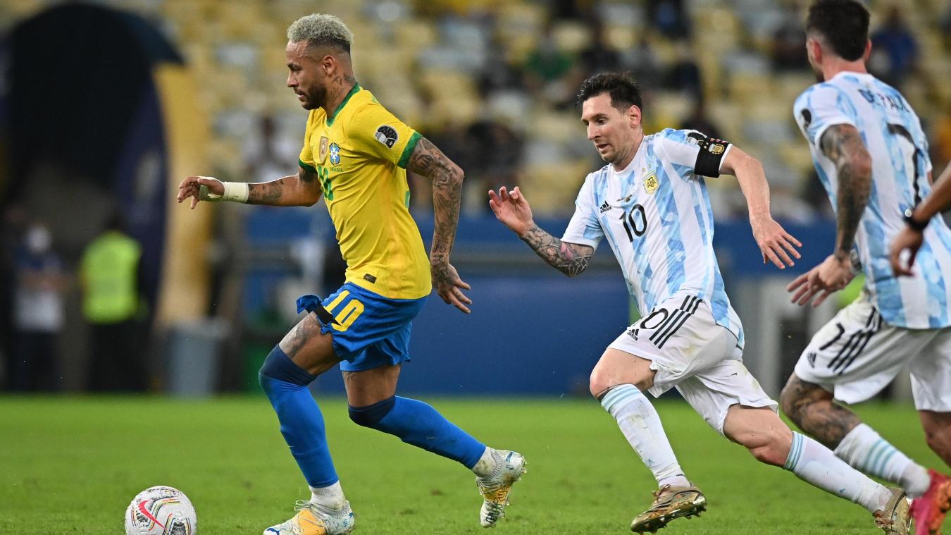 <p>Neymar (links) mit Brasilien und Messi mit Argentinien befinden sich bereits in WM-Form.</p>