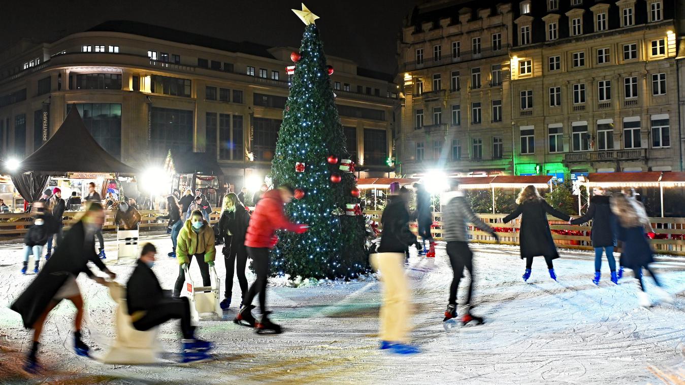 <p>Die traditionellen Eislaufbahnen zu den Winterfeierlichkeiten werden dieses Jahr in vielen wallonischen Städten fehlen.</p>