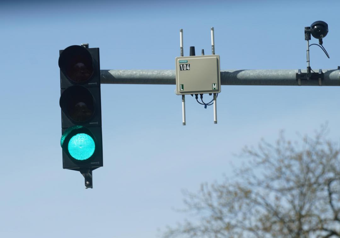 <p>Smarte Ampeln für besseren Verkehrsfluss</p>
