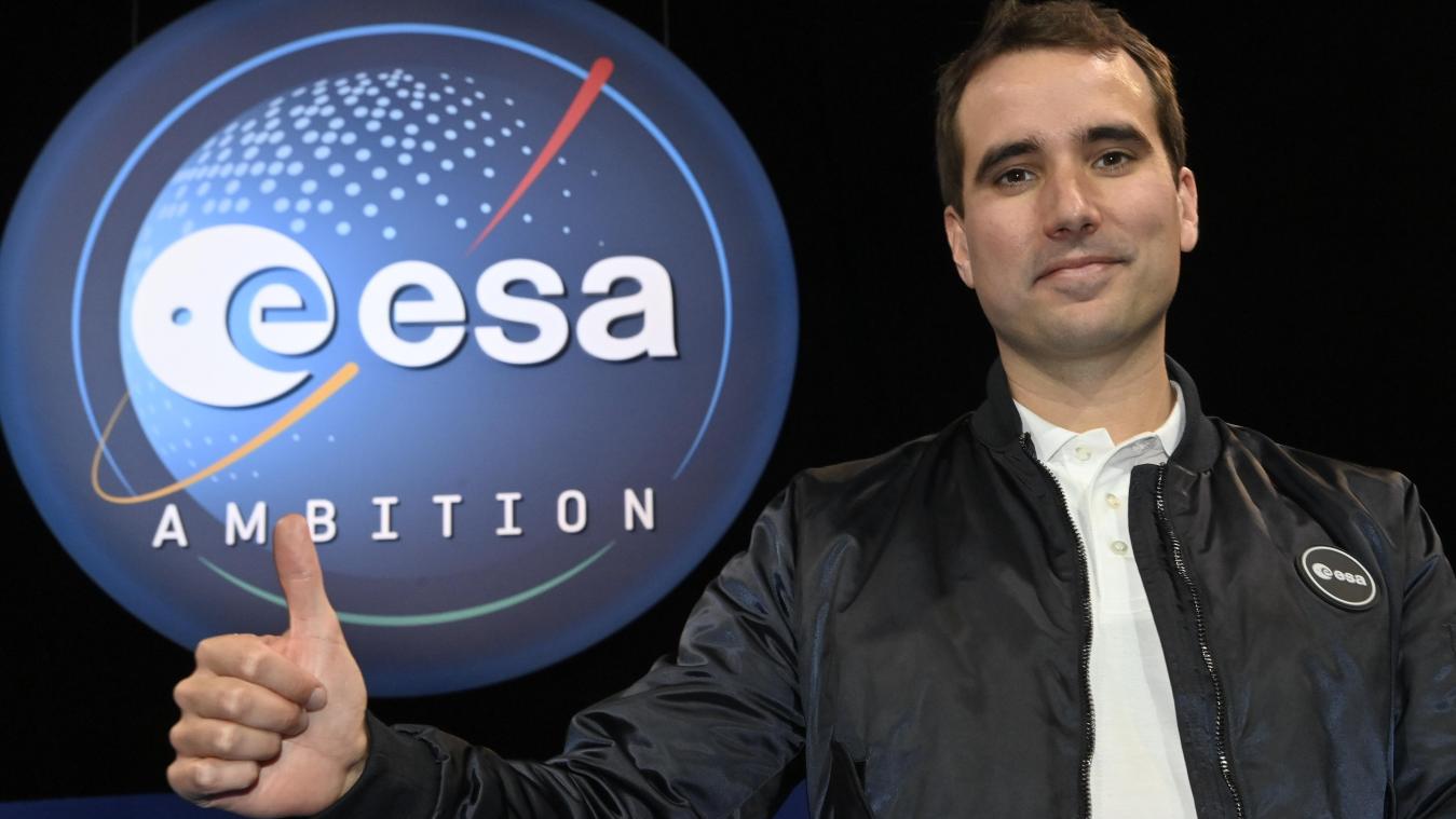 <p>Der neue belgische Astronautenanwärter der ESA, Raphaël Liégeois</p>