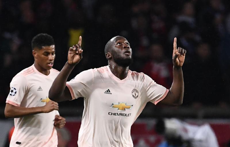 <p>Romelu Lukaku hatte mit zwei Treffern entscheidenden Anteil am ManU-Sieg bei PSG.</p>