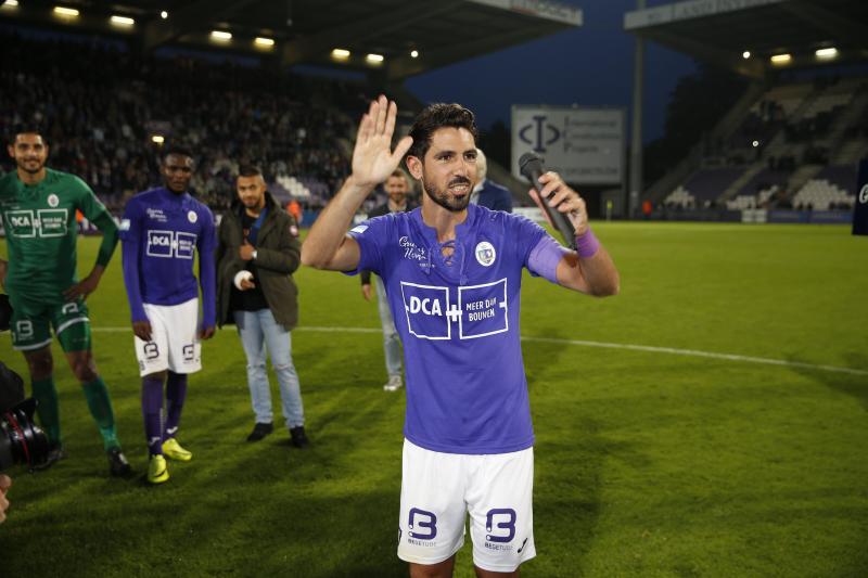 <p>Losada machte im Mai 2018 gegen die AS Eupen sein letztes Spiel für Beerschot.</p>