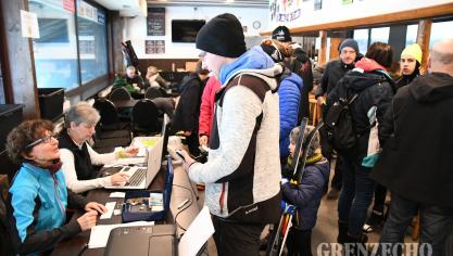 <p>Belgische Meisterschaft im Ski-Langlauf (Kurzdistanz) in Elsenborn</p>
