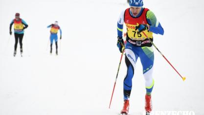 <p>Belgische Meisterschaft im Ski-Langlauf (Kurzdistanz) in Elsenborn</p>
