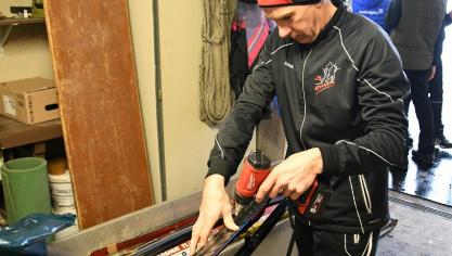 <p>Belgische Meisterschaft im Ski-Langlauf (Kurzdistanz) in Elsenborn</p>
