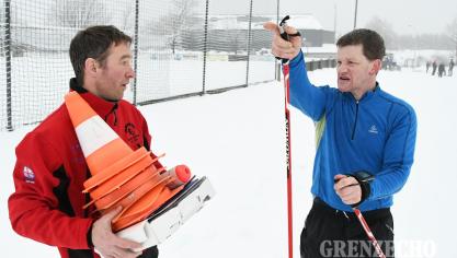 <p>Belgische Meisterschaft im Ski-Langlauf (Kurzdistanz) in Elsenborn</p>

