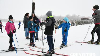 <p>Belgische Meisterschaft im Ski-Langlauf (Kurzdistanz) in Elsenborn</p>
