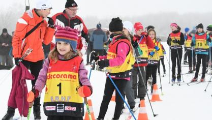 <p>Belgische Meisterschaft im Ski-Langlauf (Kurzdistanz) in Elsenborn</p>
