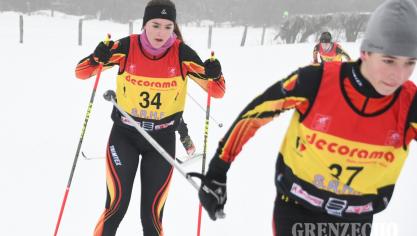 <p>Belgische Meisterschaft im Ski-Langlauf (Kurzdistanz) in Elsenborn</p>
