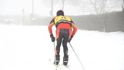 <p>Belgische Meisterschaft im Ski-Langlauf (Kurzdistanz) in Elsenborn</p>

