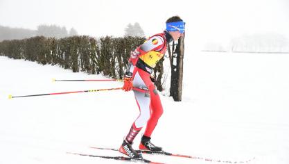 <p>Belgische Meisterschaft im Ski-Langlauf (Kurzdistanz) in Elsenborn</p>
