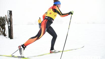 <p>Belgische Meisterschaft im Ski-Langlauf (Kurzdistanz) in Elsenborn</p>
