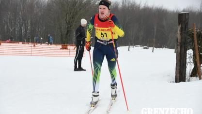 <p>Belgische Meisterschaft im Ski-Langlauf (Kurzdistanz) in Elsenborn</p>
