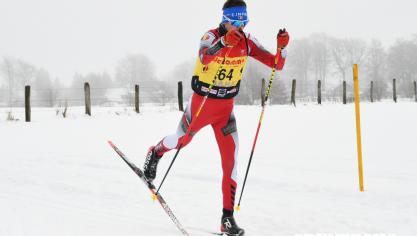 <p>Belgische Meisterschaft im Ski-Langlauf (Kurzdistanz) in Elsenborn</p>
