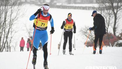 <p>Belgische Meisterschaft im Ski-Langlauf (Kurzdistanz) in Elsenborn</p>
