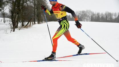 <p>Belgische Meisterschaft im Ski-Langlauf (Kurzdistanz) in Elsenborn</p>
