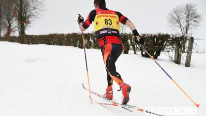 <p>Belgische Meisterschaft im Ski-Langlauf (Kurzdistanz) in Elsenborn</p>
