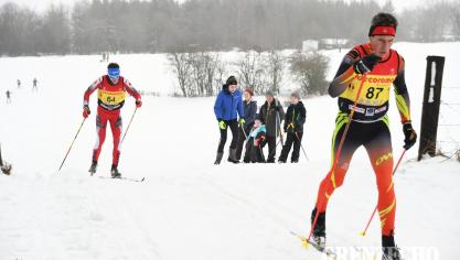 <p>Belgische Meisterschaft im Ski-Langlauf (Kurzdistanz) in Elsenborn</p>

