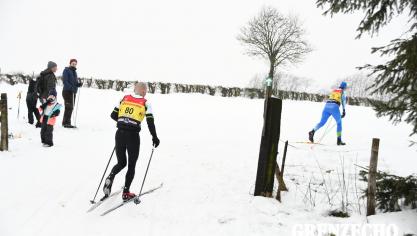 <p>Belgische Meisterschaft im Ski-Langlauf (Kurzdistanz) in Elsenborn</p>
