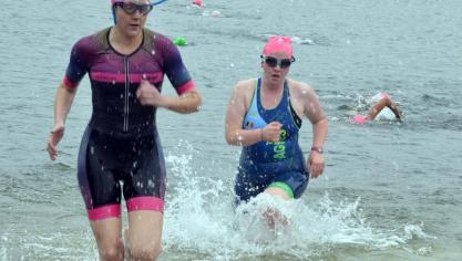 <p>Triathlon in Bütgenbach</p>
