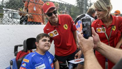 <p>Alle Jahre wieder: Fans treffen ihre Idole in Spa-Francorchamps</p>
