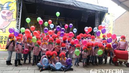 <p>Kinderzug in Kelmis am Karnevalssamstag</p>

