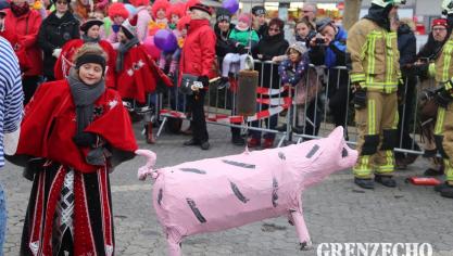 <p>Kinderzug in Kelmis am Karnevalssamstag</p>

