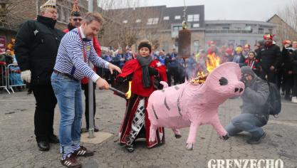 <p>Kinderzug in Kelmis am Karnevalssamstag</p>
