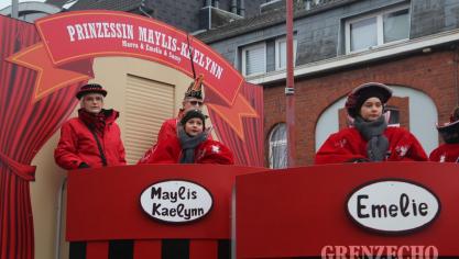 <p>Kinderzug in Kelmis am Karnevalssamstag</p>
