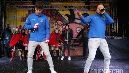 <p>Kinderzug in Kelmis am Karnevalssamstag</p>
