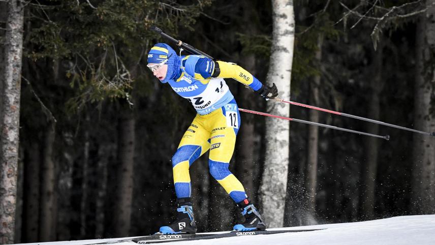 <p>Sebastian Samuelsson siegte in Östersund.</p>