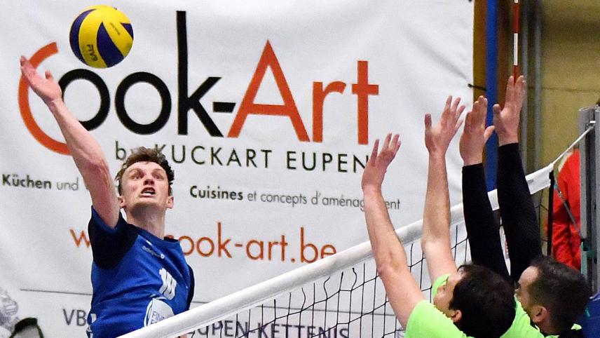 <p>In der Saison 2022-23 punktet die Sporta Eupen-Kettenis (links) in der dritten Nationalklasse. Auch gegen Lommersweiler?</p>